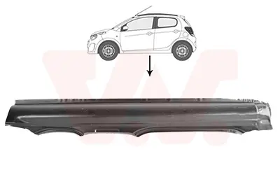 ламаринен панел на входа VAN WEZEL           