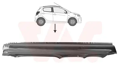 ламаринен панел на входа VAN WEZEL           