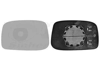 стъкло на огледало, външно огледало VAN WEZEL           