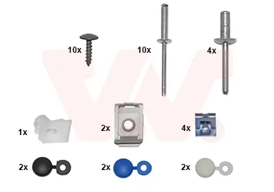 монтажен комплект, броня VAN WEZEL           