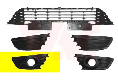 въздухозаборна решетка, броня VAN WEZEL           