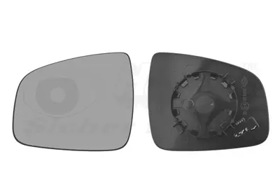 стъкло на огледало, външно огледало VAN WEZEL           