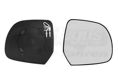 стъкло на огледало, външно огледало VAN WEZEL           