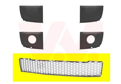 въздухозаборна решетка, броня VAN WEZEL           