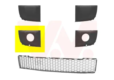 въздухозаборна решетка, броня VAN WEZEL           