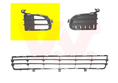 въздухозаборна решетка, броня VAN WEZEL           