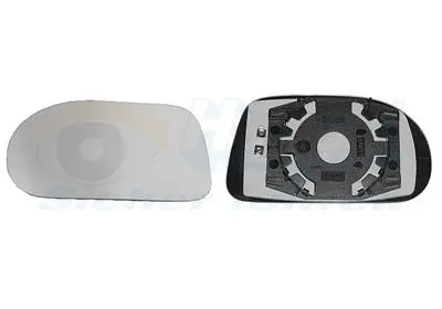 стъкло на огледало, външно огледало VAN WEZEL           