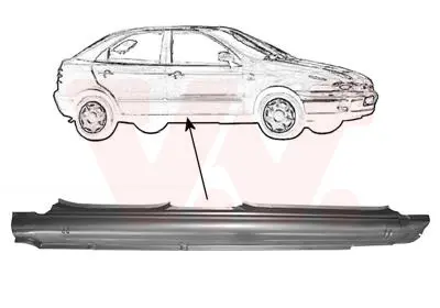 ламаринен панел на входа VAN WEZEL           