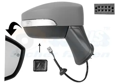 външно огледало VAN WEZEL           