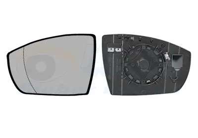 стъкло на огледало, външно огледало VAN WEZEL           