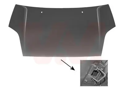 капак на двигателя VAN WEZEL           