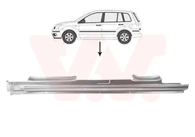 ламаринен панел на входа VAN WEZEL           