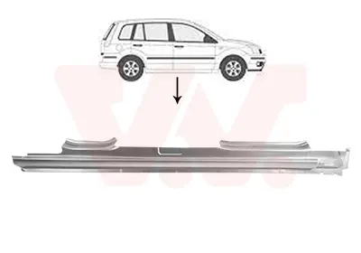 ламаринен панел на входа VAN WEZEL           