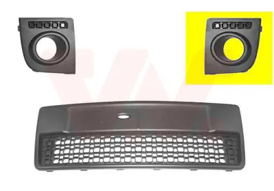 въздухозаборна решетка, броня VAN WEZEL           