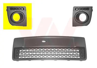 въздухозаборна решетка, броня VAN WEZEL           