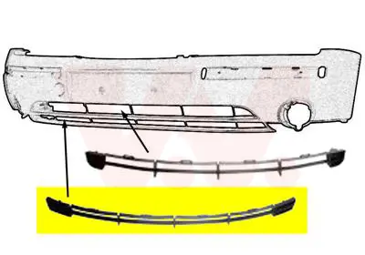 въздухозаборна решетка, броня VAN WEZEL           