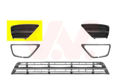 въздухозаборна решетка, броня VAN WEZEL           