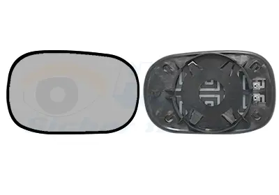 стъкло на огледало, външно огледало VAN WEZEL           