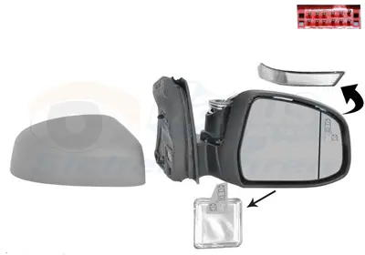 външно огледало VAN WEZEL           