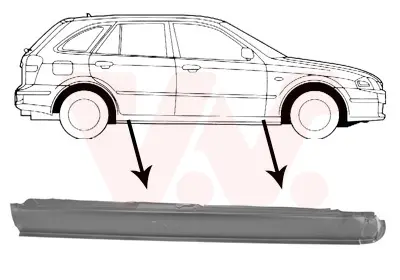 ламаринен панел на входа VAN WEZEL           