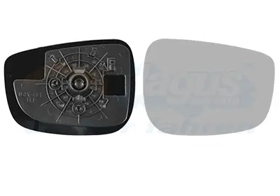 стъкло на огледало, външно огледало VAN WEZEL           