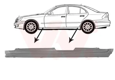 ламаринен панел на входа VAN WEZEL           