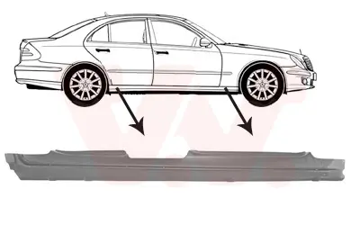 ламаринен панел на входа VAN WEZEL           