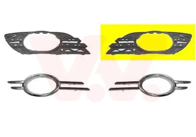 въздухозаборна решетка, броня VAN WEZEL           