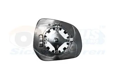 стъкло на огледало, външно огледало VAN WEZEL           