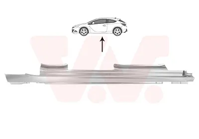 ламаринен панел на входа VAN WEZEL           