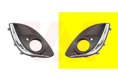 въздухозаборна решетка, броня VAN WEZEL           