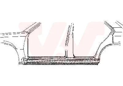 ламаринен панел на входа VAN WEZEL           