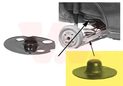 пружинно легло - чиния VAN WEZEL           