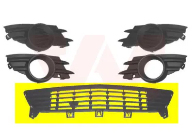 въздухозаборна решетка, броня VAN WEZEL           