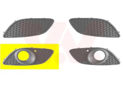 въздухозаборна решетка, броня VAN WEZEL           