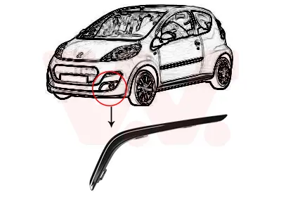 покривна-защитна лайсна, броня VAN WEZEL           