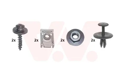 монтажен комплект, броня VAN WEZEL           