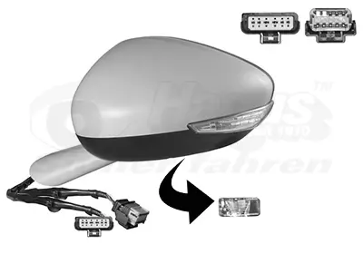 външно огледало VAN WEZEL           