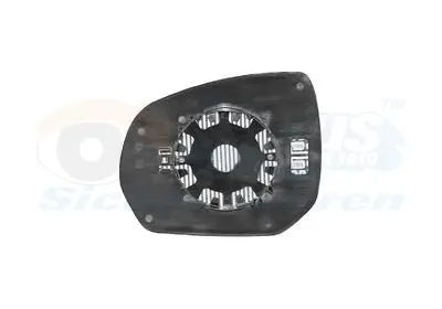 стъкло на огледало, външно огледало VAN WEZEL           