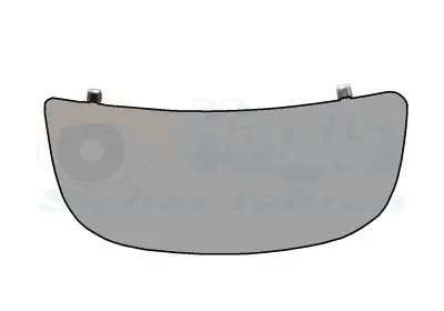 стъкло на огледало, външно огледало VAN WEZEL           