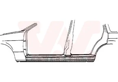 ламаринен панел на входа VAN WEZEL           