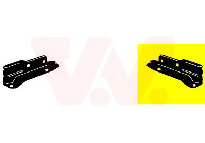 държач, броня VAN WEZEL           