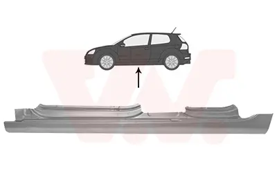 ламаринен панел на входа VAN WEZEL           