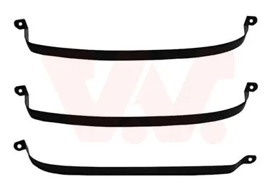 крепежна лента, горивен резервоар VAN WEZEL           