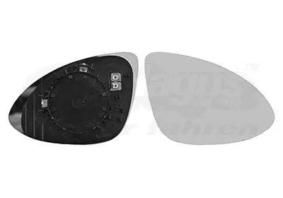 стъкло на огледало, външно огледало VAN WEZEL           