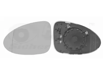 стъкло на огледало, външно огледало VAN WEZEL           