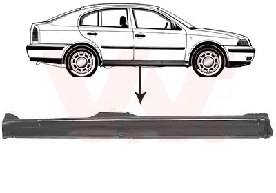 ламаринен панел на входа VAN WEZEL           