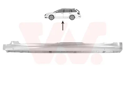 ламаринен панел на входа VAN WEZEL           