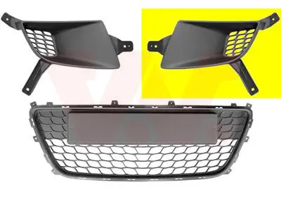 въздухозаборна решетка, броня VAN WEZEL           