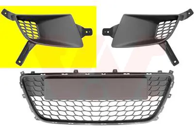 въздухозаборна решетка, броня VAN WEZEL           